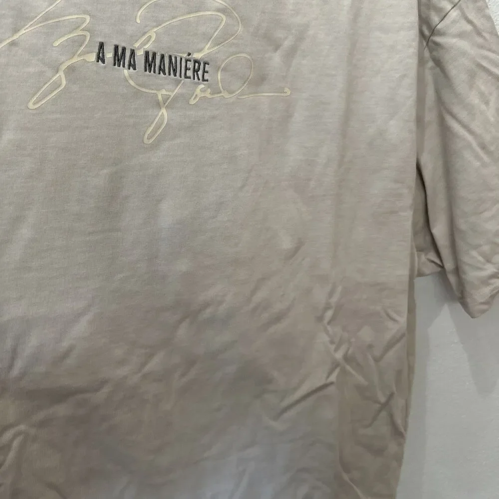 Air Jordan x A Ma Maniere Men’s Short Sleeve T-Shirt Cream XL CV3440-292